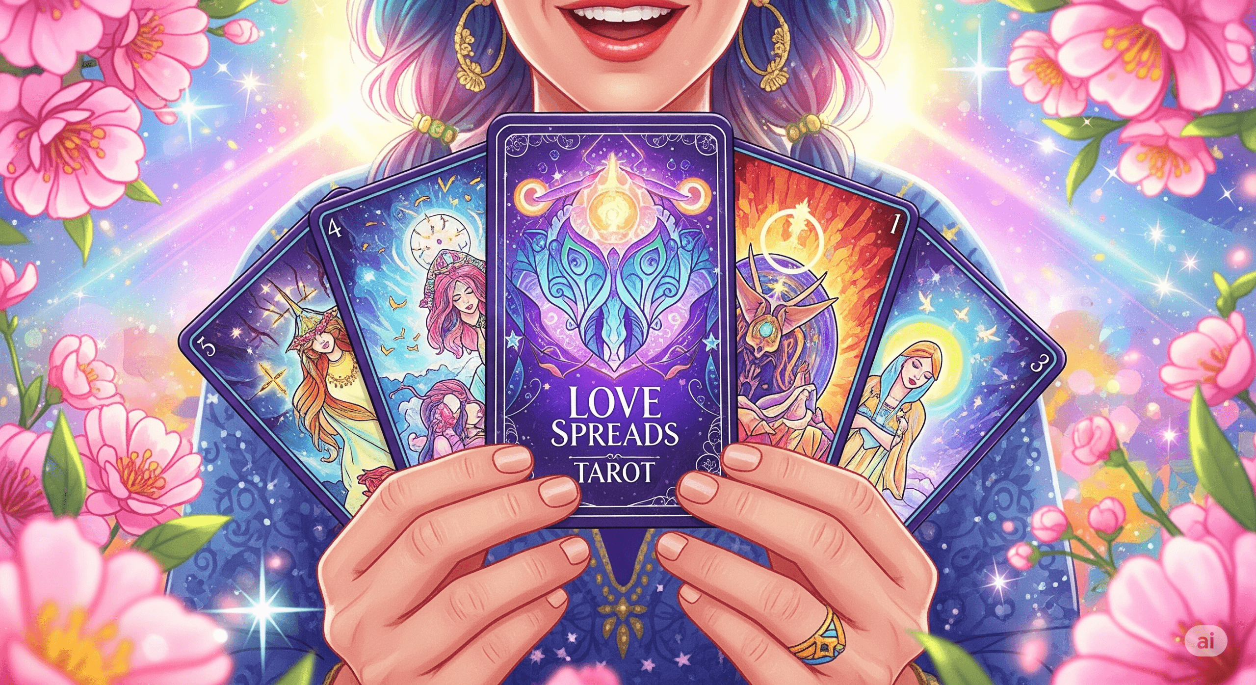 love spreads tarot cards