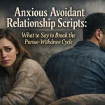 Anxious Avoidant Relationship Scripts